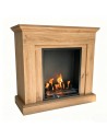 Biocamino con cornice in legno Ronald | GMR