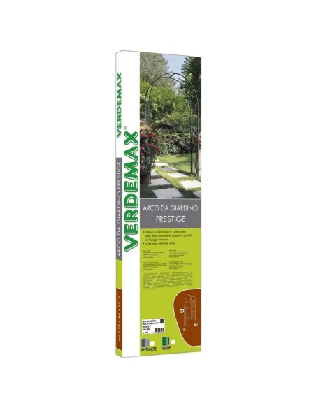 Arco da giardino in ferro Prestige, verde | Verdemax