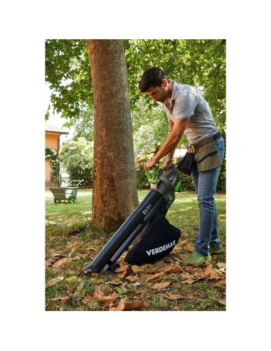 Aspiratore soffiatore foglie a batteria SAR40 | Verdemax