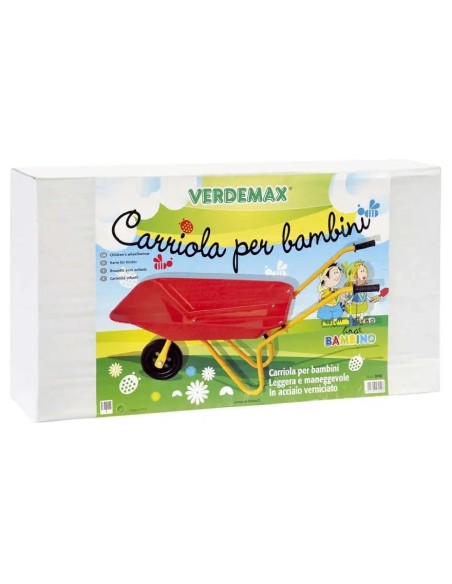 Carriola per bambini in acciaio verniciato | Verdemax