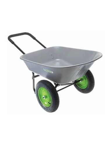 Carriola a due ruote 65 litri, ruote pneumatiche | Verdemax