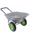 Carriola a due ruote 65 litri, ruote pneumatiche | Verdemax