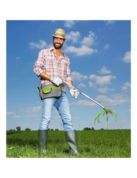 Estirpatore per erbacce a cricchetto, lungo 88 cm | Verdemax