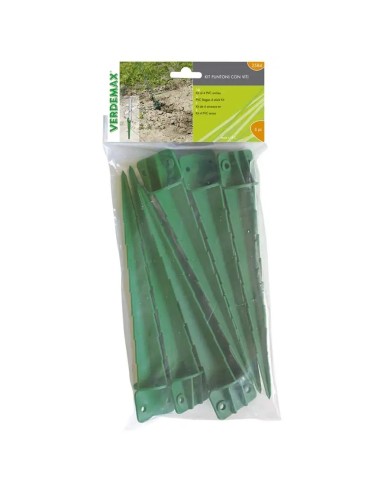 Picchetti per serra, kit 6 puntoni con viti – Verdemax