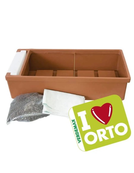 Orto da balcone con riserva d'acqua Orto Urbano | Verdemax