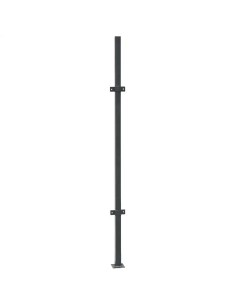 Palo per tralicci in metallo 183 cm antracite | Verdemax