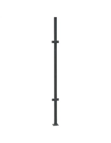Palo per tralicci in metallo antracite 183 cm – Verdemax