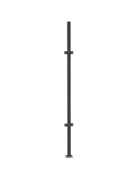 Palo per tralicci in metallo 183 cm antracite | Verdemax