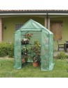 Serra a casetta con ripiani Anemone 140x140 | Verdemax