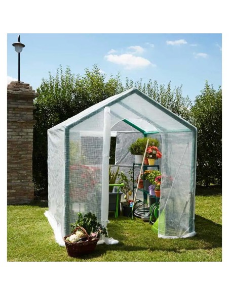 Serra a casetta 2x2 m Violetta, Made in Italy | Verdemax