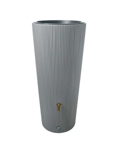 Cisterna acqua piovana con fioriera 220 litri | Verdemax