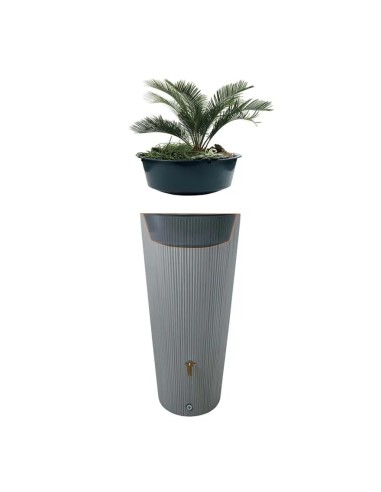 Cisterna a vaso con fioriera 220 l – dettaglio – Verdemax