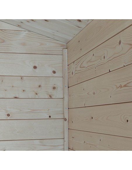 Casetta in legno 198x198 porta singola Regis | Alce