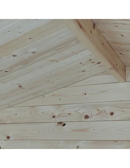 Casetta in legno 198x198 porta singola Regis | Alce