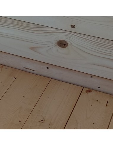 Casetta in legno 198x198 porta singola Regis | Alce