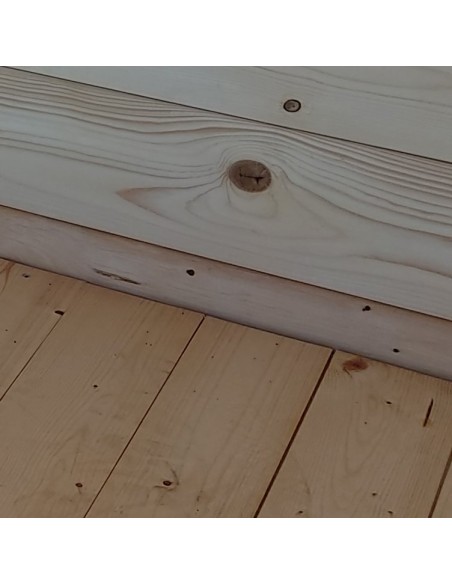 Casetta in legno 198x198 porta singola Regis | Alce