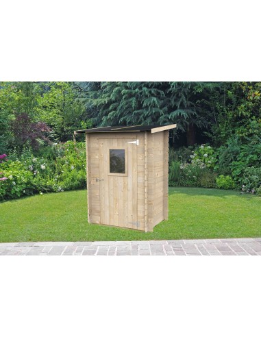 Casetta in legno monofalda 146x98 Hobby | Alce