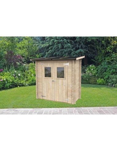 Casetta in legno monofalda Hobby 198x98 – ambientazione – Alce