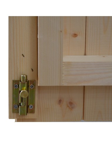 Casetta in legno monofalda 198x98 Hobby | Alce