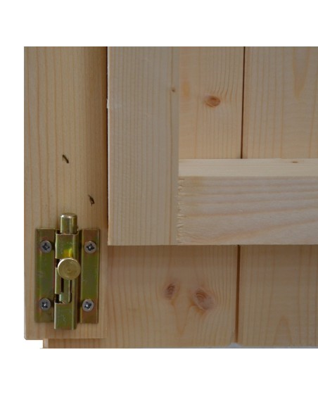 Casetta in legno monofalda 198x98 Hobby | Alce
