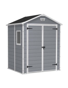 Casetta in resina grigia 185x152 Keter Manor