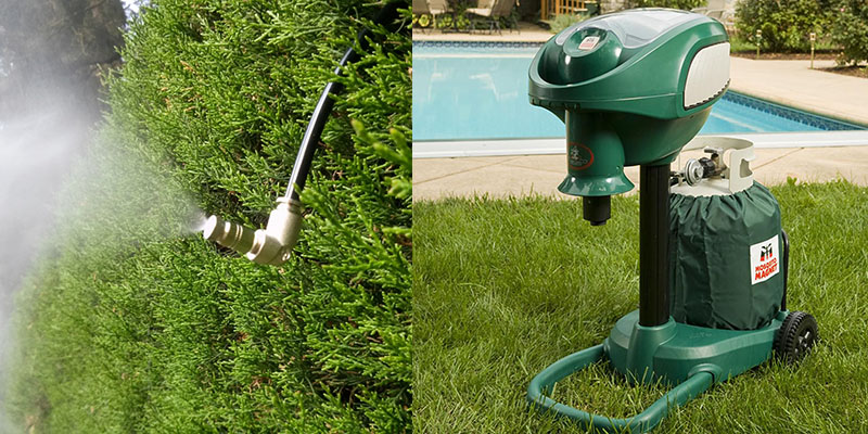 Nebulizzazione antizanzare vs Mosquito Magnet